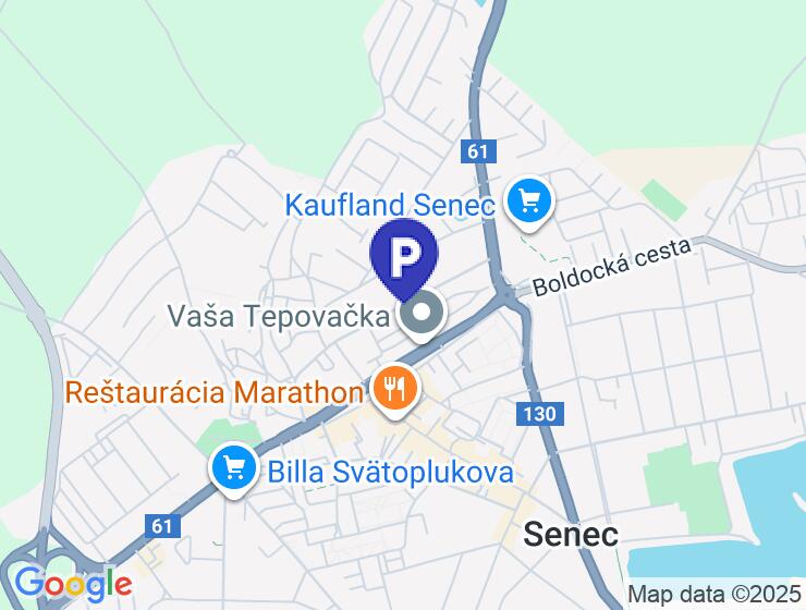 Prenájom parkovacieho miesta v Senci na Šafárikovej ulici