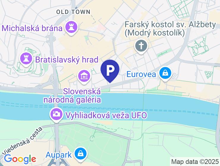 Prenájom parkovacieho miesta v Skypark