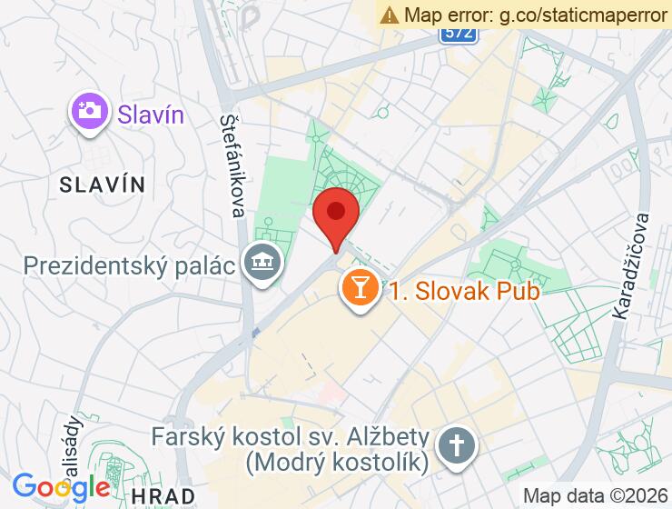 Prenájom parkovacieho miesta v Starom Meste pri Prezidentskom paláci