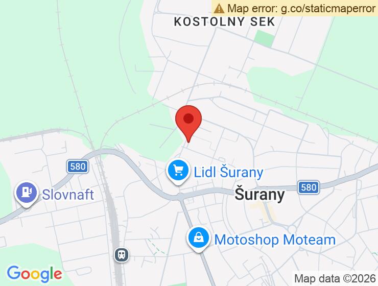 Prenájom parkovacieho miesta v Šuranoch