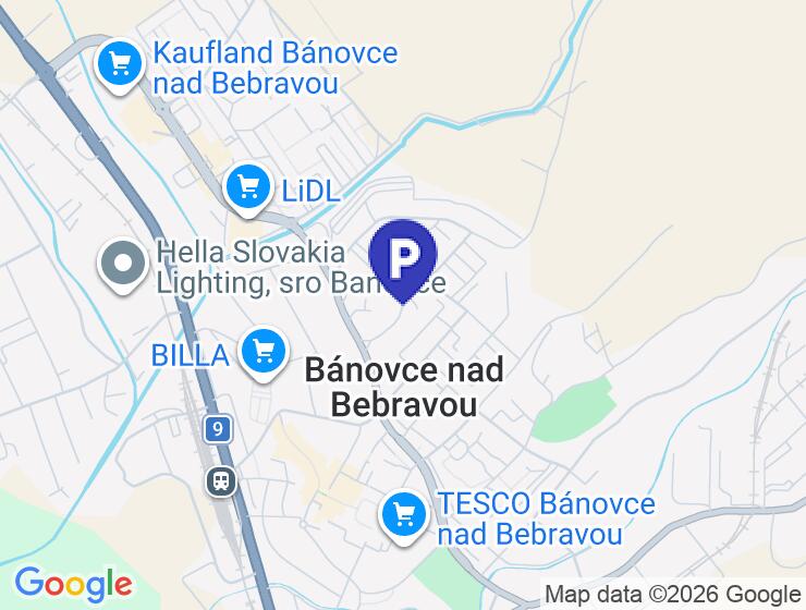 Prenájom parkovacieho miesta v uzamykateľnom dvore v Bánovciach