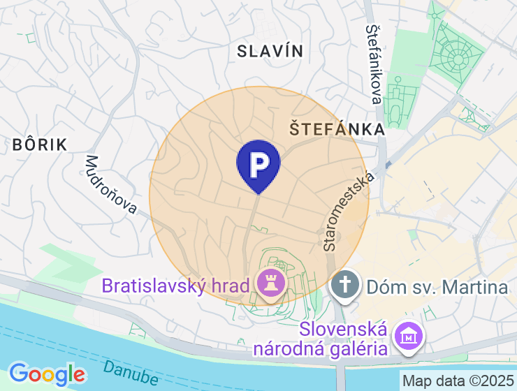 Prenajom parkovacieho miesta