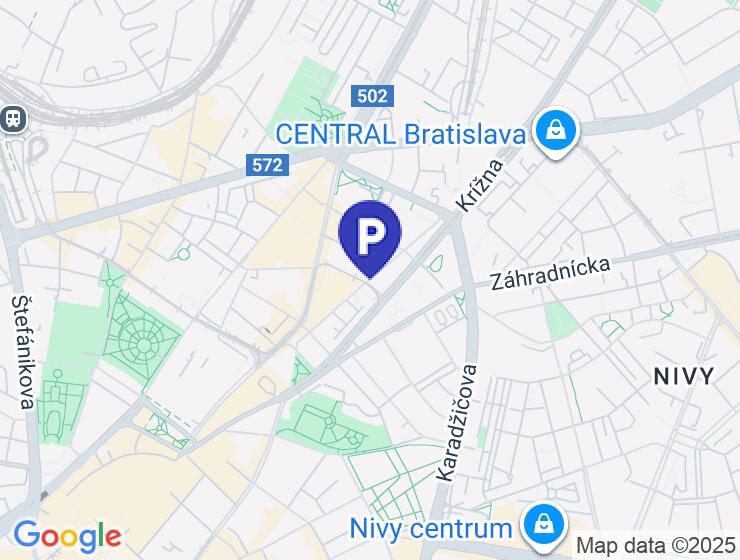 Prenájom parkovacieho státia 15m2 v projekte NEW STEIN, Blumentálska ul.