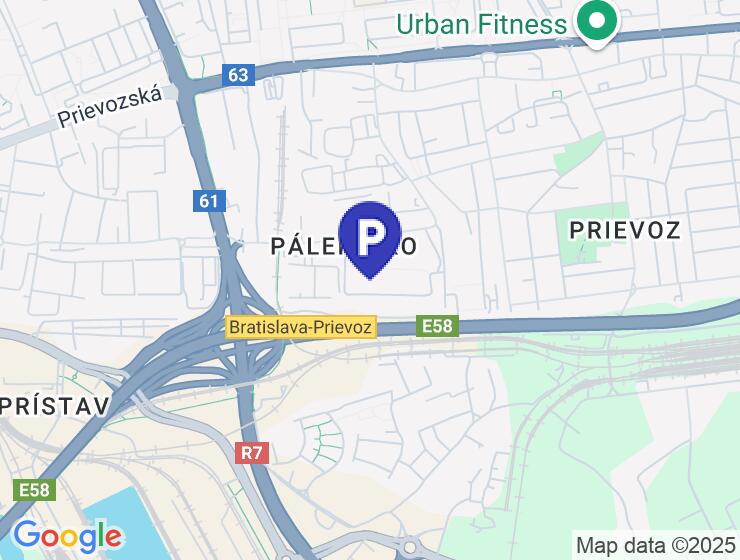 Prenájom parkovacieho státia v garáži