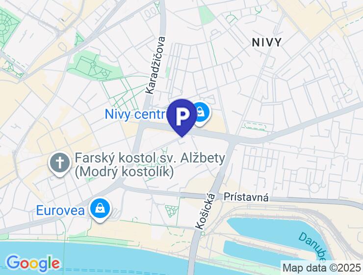Prenájom parkovacieho státia v novostavbe Sky Park, Bratislava