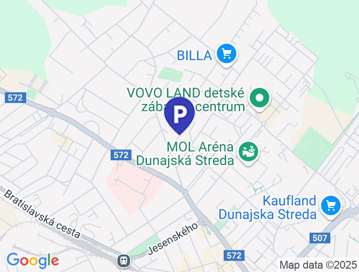 Prenájom parkovacieho státia v podzemnej garáži v Šamoríne