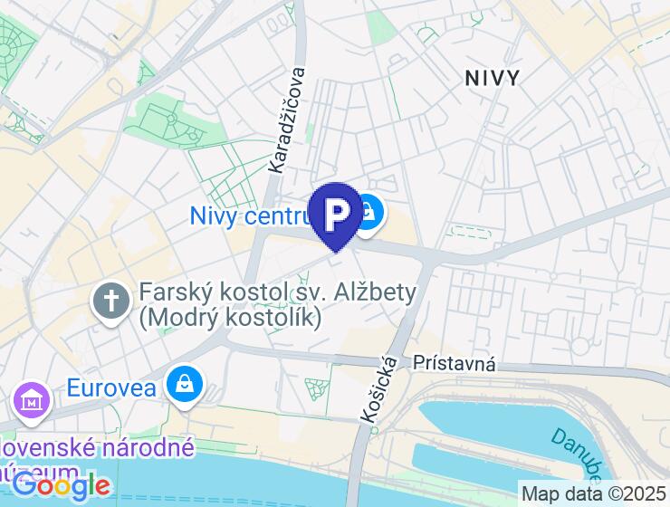 Prenájom parkovacieho státia v Sky Parku, Bratislava