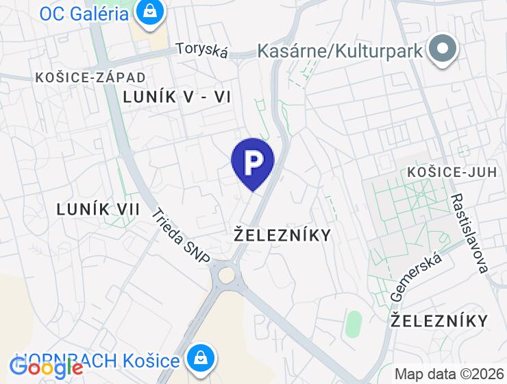 Prenájom plechovej garáže na Moldavskej ulici v Košiciach