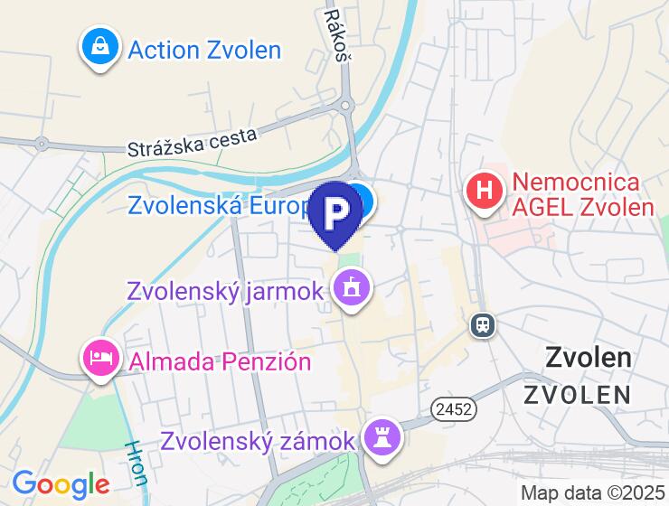 Prenájom plechovej garáže v Zvolene v centre mesta