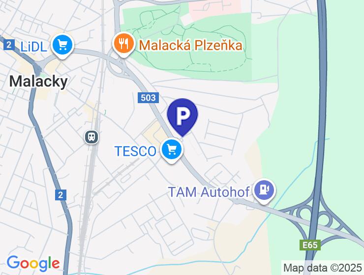 Prenájom podzemného garážového miesta v Malackách