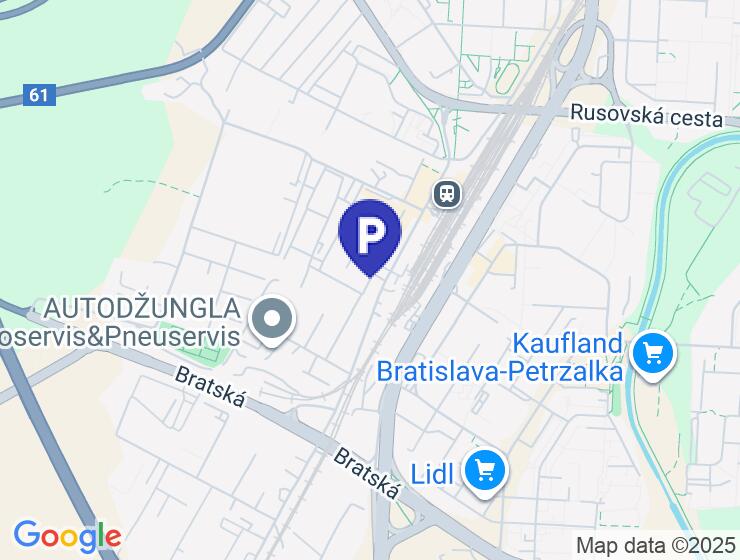 Prenájom podzemného garážového státia v Bratislave