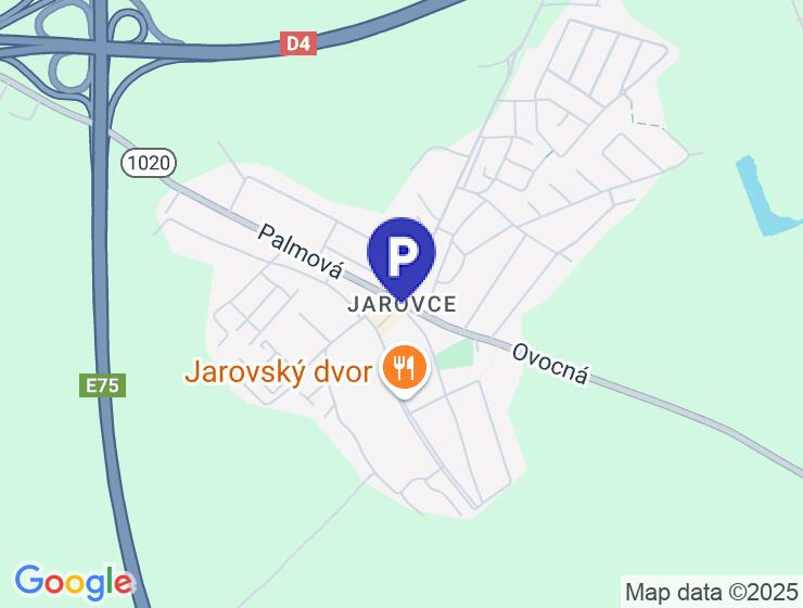 Prenájom podzemného garážového státia v Jarovciach