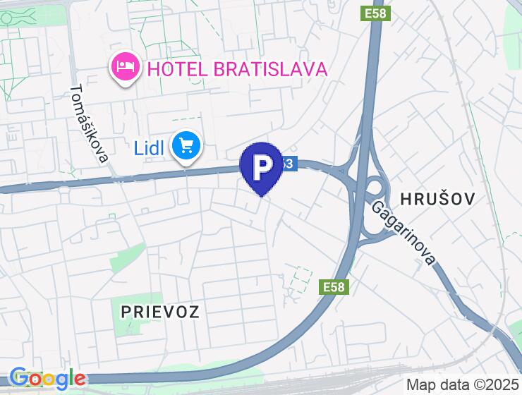 Prenájom podzemnej garáže na Mierovej ulici v BA