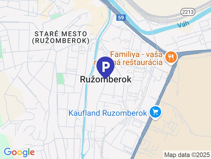 Prenájom prefabrikovanej garáže s elektrinou v Ružomberku
