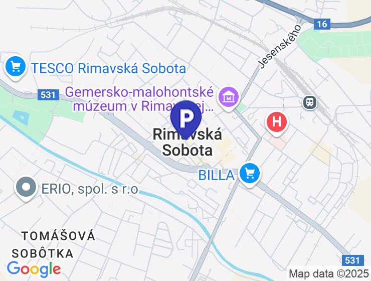 Prenájom prefabrikovanej garáže v Rimavskej Sobote