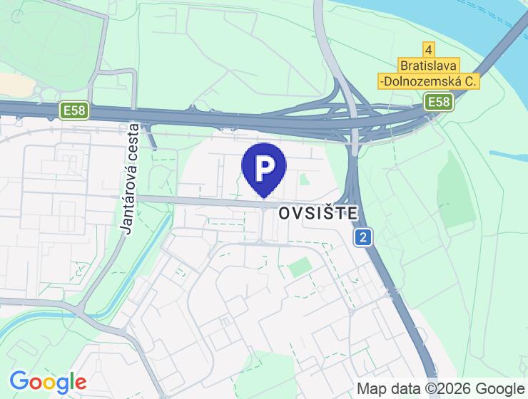 Prenájom priestranného garážového parkovacieho miesta na Šustekovej ulici