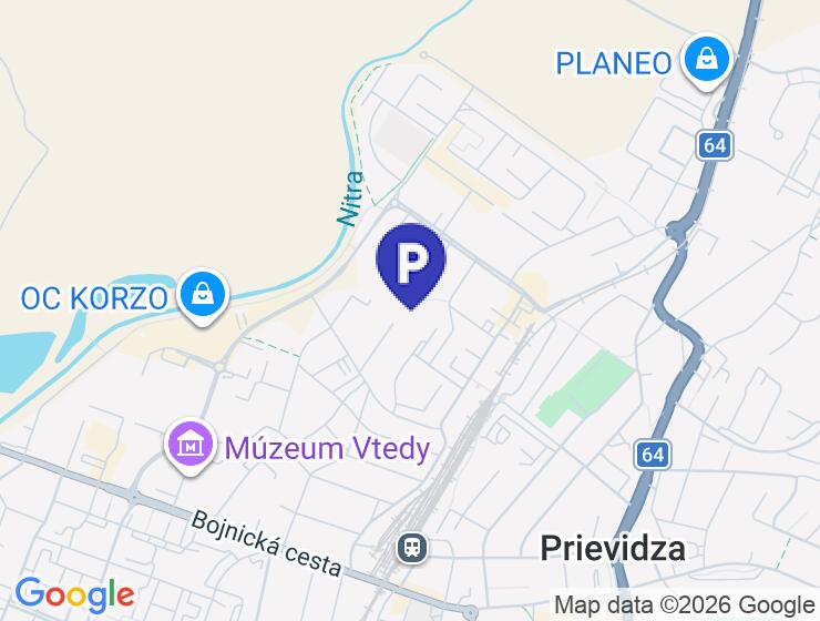 Prenájom priestrannej garáže 30 m² v Prievidzi