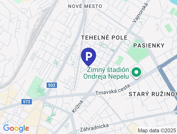 Prenájom priestrannej garáže na Sliezskej ulici v Bratislave