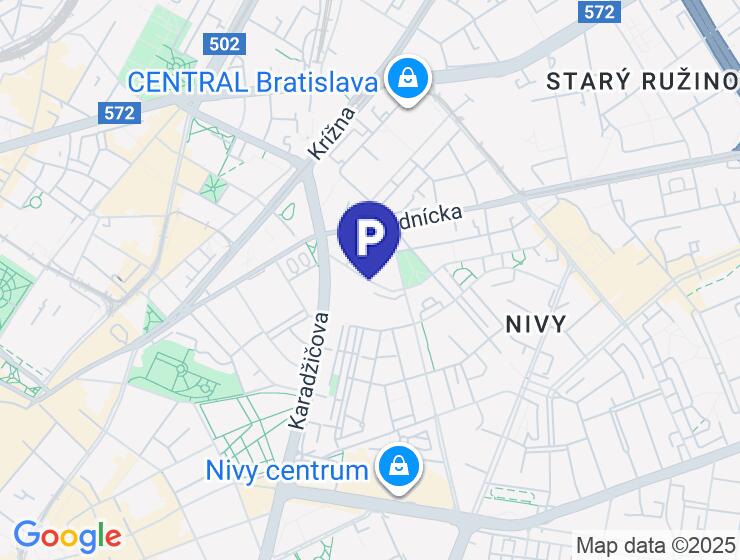 Prenájom priestrannej garáže s elektrinou na Bazovej 2, BA - Nivy