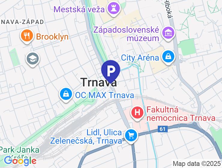 Prenájom priestrannej garáže s elektrinou v Trnave