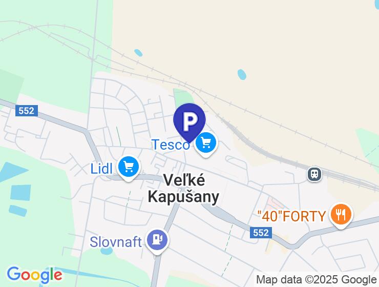 Prenájom priestrannej garáže s elektrinou vo Veľkých Kapušanoch