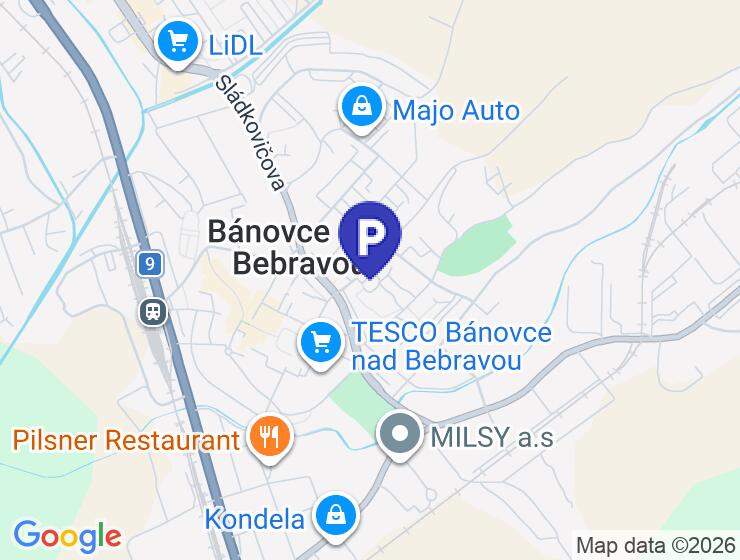 Prenájom priestrannej garáže v Bánovciach nad Bebravou