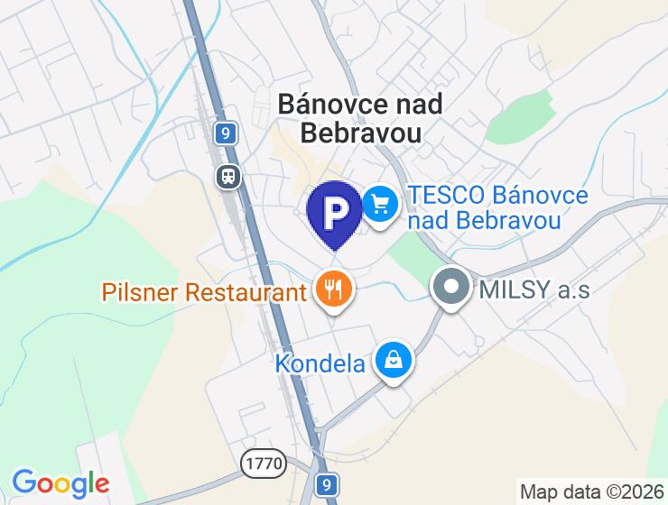Prenájom priestrannej garáže v Bánovciach nad Bebravou