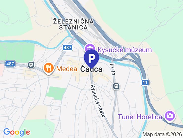 Prenájom priestrannej garáže v centre Čadce pri kostole