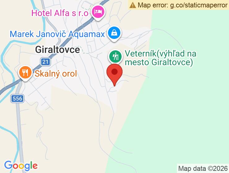 Prenájom priestrannej garáže v Giraltovciach na Fučíkovej 4