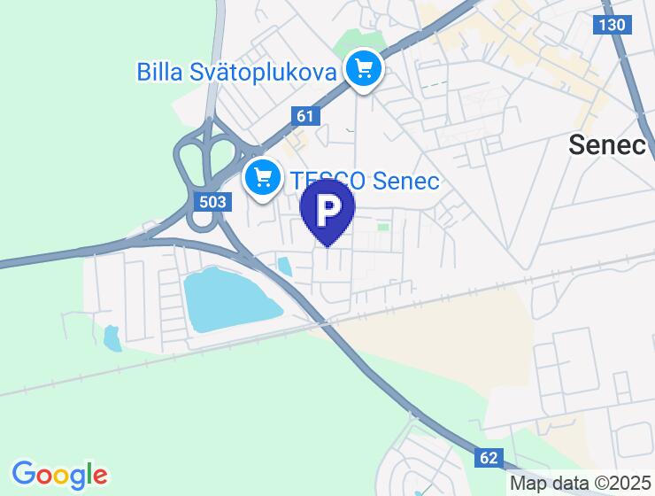 Prenájom priestrannej garáže v Seneci na Zemplínskej ulici