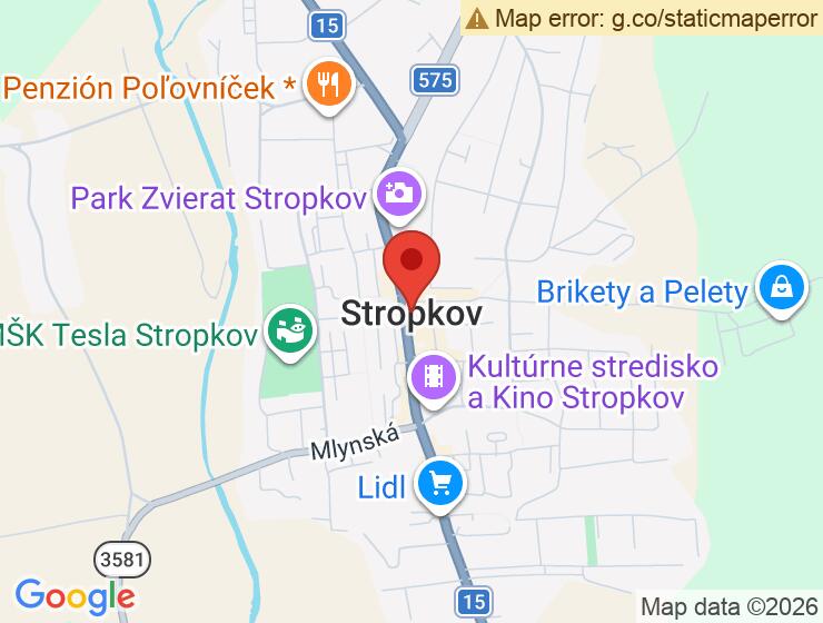 Prenájom priestrannej garáže v Stropkove