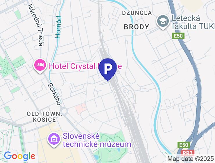 Prenájom radovej garáže 17 m² na ulici Stromová - Staré Mesto