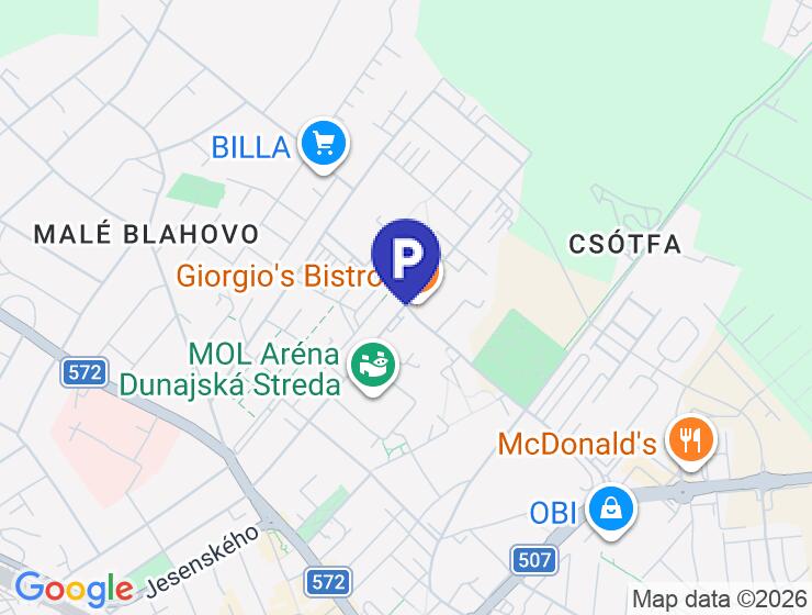 Prenájom radovej garáže v novostavbe na Športovej ulici, Dunajská Streda