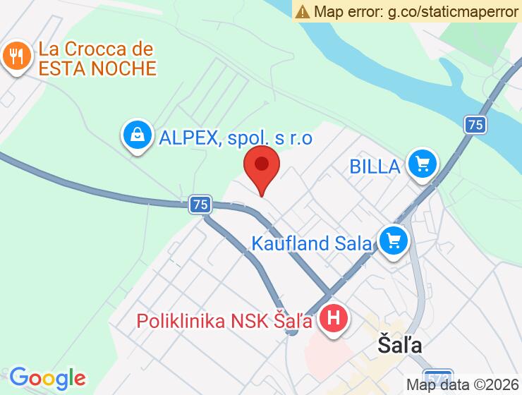 Prenájom radovej garáže v Šali na ul. Kvetná