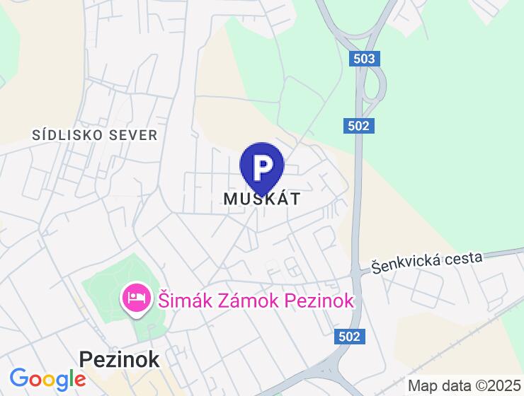 Prenájom samostatnej betónovej garáže v Pezinku