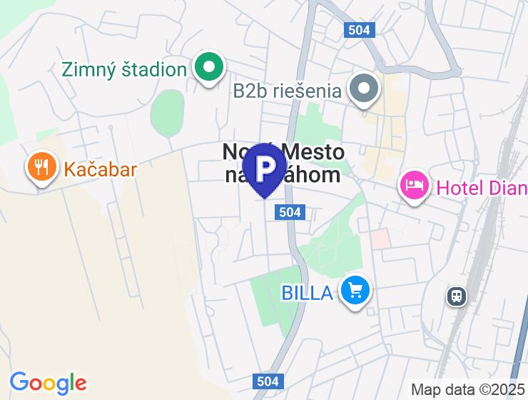 Prenájom samostatnej garáže na Sasinkovej ulici NMnV