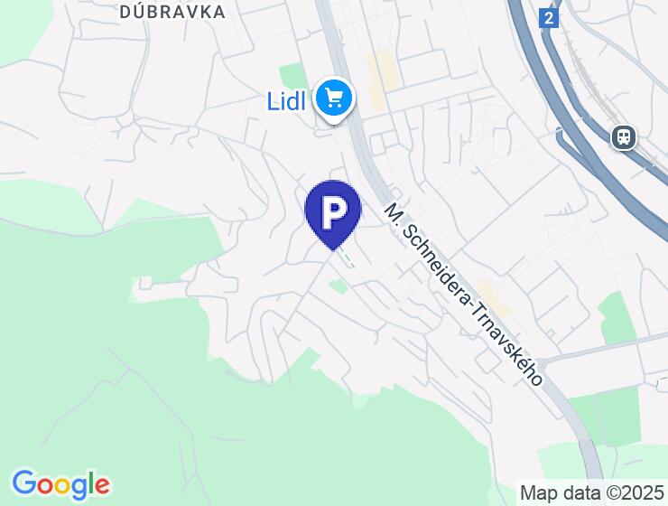 Prenájom samostatnej garáže na Svantnerovej ulici