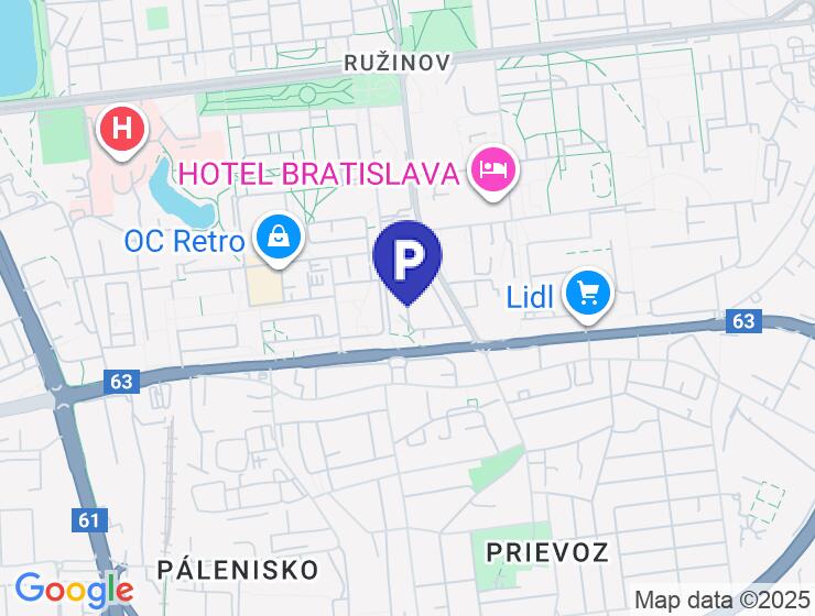 Prenájom samostatnej garáže v bytovom dome v Ružinove