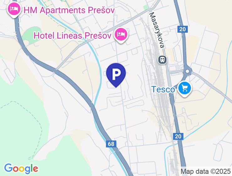 Prenájom skladovej garáže v Prešove