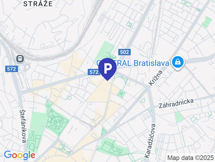 Prenájom stráženého garážového státia v projekte Guthaus
