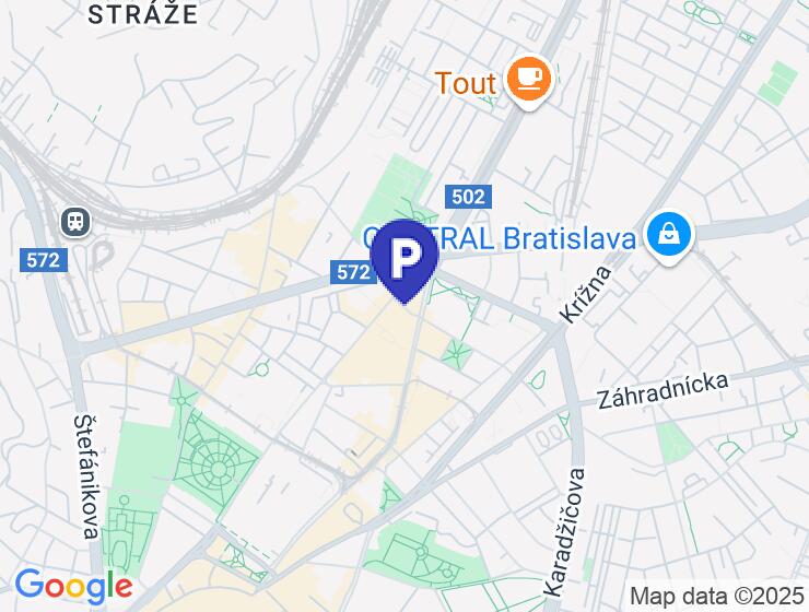 Prenájom stráženého garážového státia v projekte Guthaus