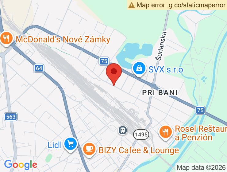 Prenájom suchej garáže v Nových Zámkoch na Detvianskej ulici