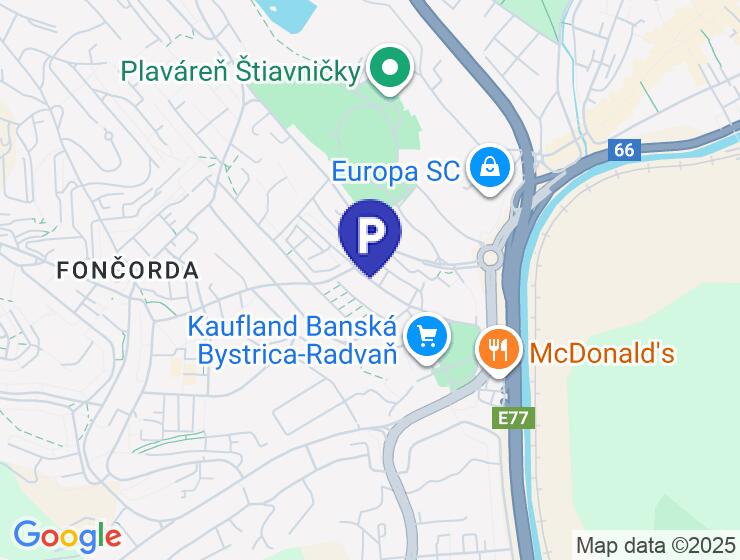 Prenájom tehlovej garáže 21 m2 v Banskej Bystrici
