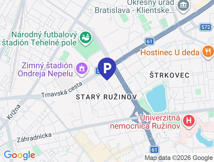 Prenájom uzamykateľného boxu v podzemnej garáži na Ondavskej