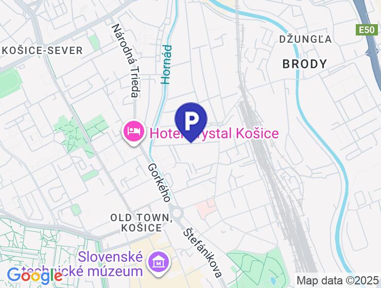 Prenájom uzamykateľnej garáže na Jakobyho, Košice I - Staré mesto