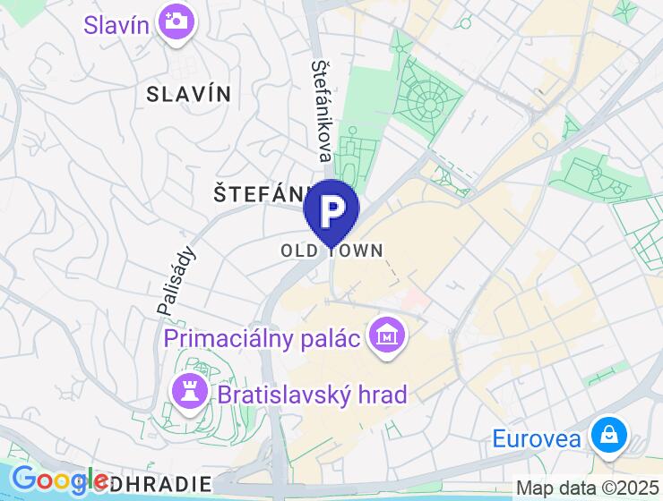 Prenájom uzamykateľnej garáže v Starom Meste