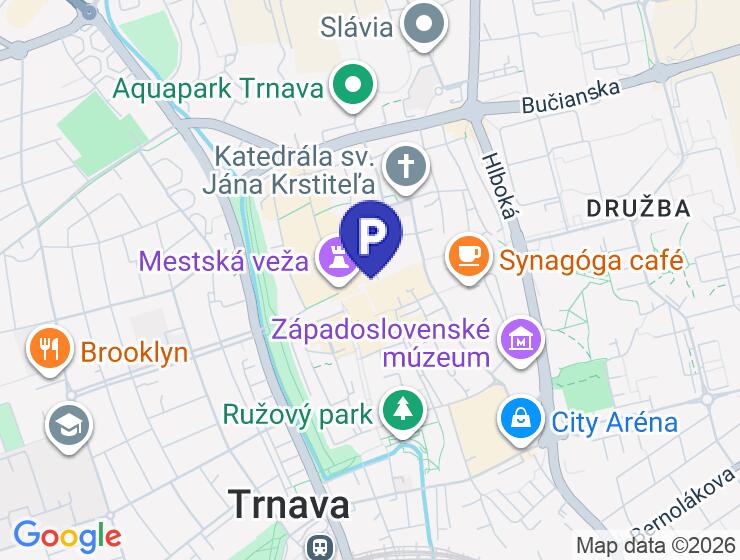 Prenájom uzamykateľnej garáže v Trnave - 20m²