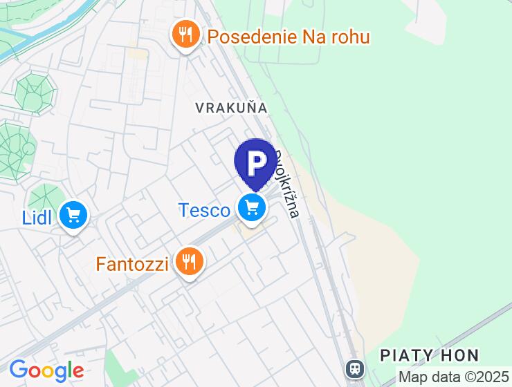 Prenájom uzamykateľnej garáže vo Vrakuni