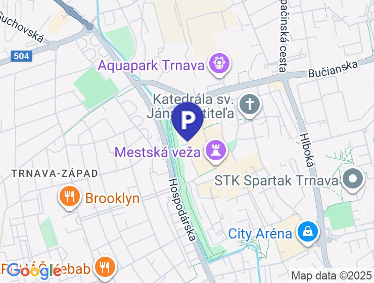 Prenájom uzatvorenej garáže pre 2 autá v centre Trnavy