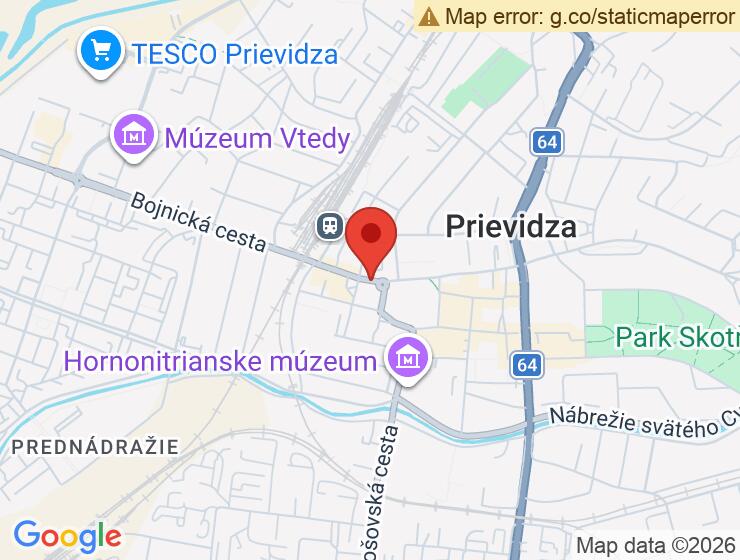 Prenájom uzavretej garáže v centre Prievidze